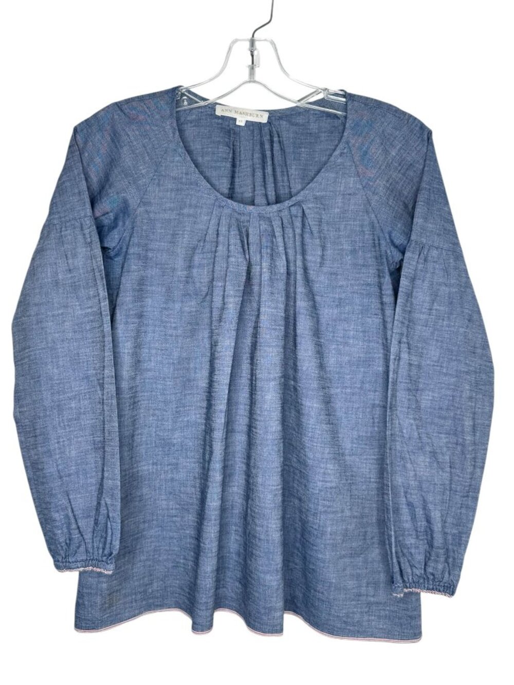 Ann Mashburn Chambray Top